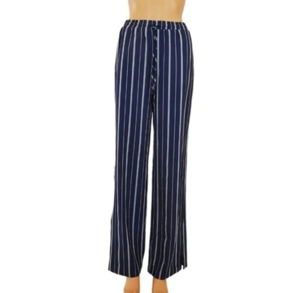 Forever 21 stripe wide leg pants - Picture 1 of 9